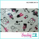FABRIC-KH11-8, 9, 10 & 11 HELLO KITTY INSPIRATION